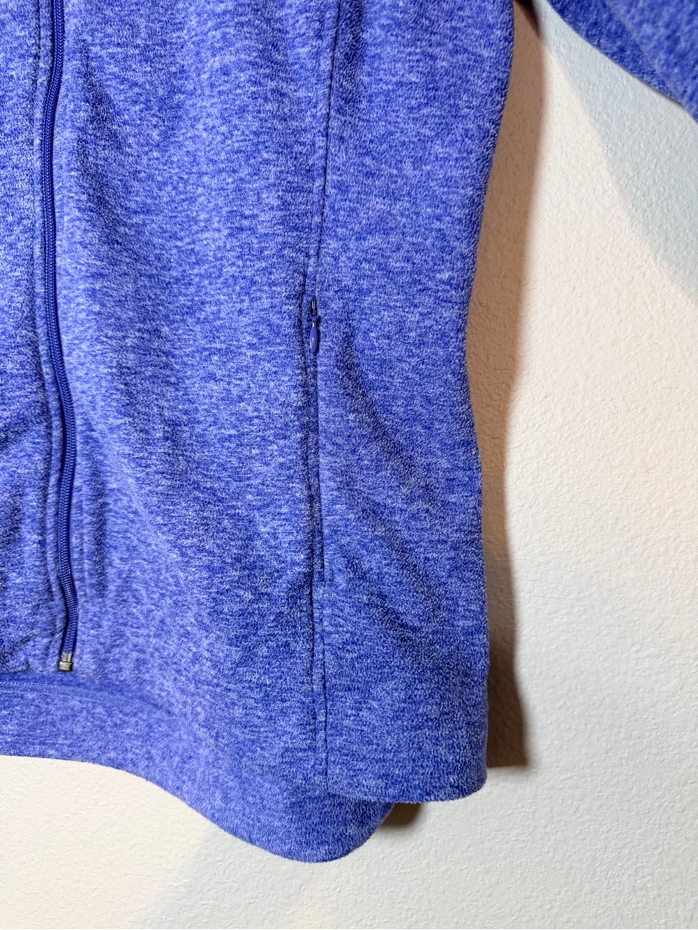 Duluth Trading Co Womens Full Zip Fleece Jacket Size Large Blue - Picture 4 of 6